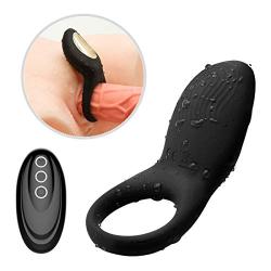 Male Strong Vibranting Cockring Toys Sexy Underwear for Men Penisring Ring for Men and Women Shake Rooster,Silicone Happy Toys Shock 8 Speeds USB Charged