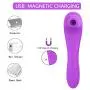 2 in 1 Clit Sucker G Spot Vibrator with 10 Sucking Intensities 10 Strong Vibration Modes for Women Dual Stimulation, FIDECH Waterproof Clitoral Stimulator Sucking Vibrator Sex Toy Rechargeable Quiet