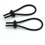 Gloryelenxs 1 Pair Silicone Electric Shock Time Delay Penis Rings Adjustable Cock Ring Men Sex Toys Accessories