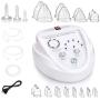 Portable Breast Enlargement Vacuum Pump Body Massager Lymph Drainage Anti-Cellulite Scraping Cupping Therapy Beauty Enlargement Machine
