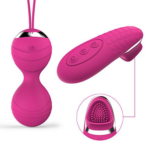 Minc Kegel Exerciser with Remote Control & Pelvic Floor Exercises & Ben Wa Balls Kegel Ball