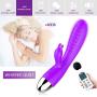 Cordless Dual Motor Quiet Soft Wireless USB Recharging 30-Speed Vi-bration Body Aches Pains Recovery Simple and Convenient Wand -Purple