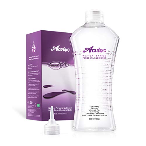 ACVIOO Natural Personal Lubricant,Water-Based, Sex Lube for Women,Men or Couple,10 OZ