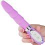 Silicone Rippled Vibrator for G Spot or Clit Stimulation Multi Function Strong Vibrations Sex Toy