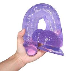 NIANTONG Secret Package Lifelike Dillos Realistic 12.04 inch for Women Body Massage Wand - Safe Material PVC - Suction Cup MD-ZK8011 (Color : Flesh)