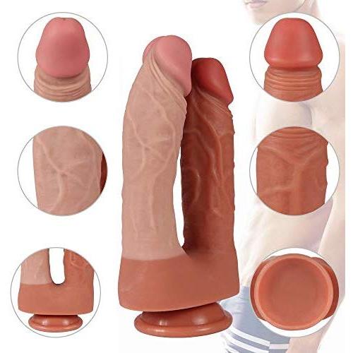 Wushuangyu 8.46 Inches Double Sided Ended Headed Penetration for Lèsbǐans Toys - Vibrant Toy