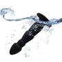 Rechargable Waterproof Huge anāl Plúg Toy Massager Remote Control Bùtt Toys for Male with Suction Cup