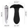 Vibrating Butt Plug-Anal Sex Toys Trainer for Beginners Dildo Soft Safe Silicone Anal Vibrator Medical Grade Trainer Flexible Waterproof with 7 Vibration Modes for Men Women Toy by Honey Play Vibrating Butt Plug-Anal Sex Toys Trainer for Beginners Dildo Soft Safe Silicone Anal Vibrator Medical Grade Trainer Flexible Waterproof with 7 Vibration Modes for Men Women Toy by Honey Play