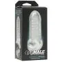 Doc Johnson OptiMALE - ULTRASKYN Extender with Ball Strap - Thick, Frost Doc Johnson OptiMALE - ULTRASKYN Extender with Ball Strap - Thick, Frost
