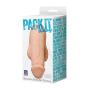 Doc Johnson - Pack It - Prosthetic Flaccid Penis - Realistic Size and Feel - Heavy (200 g) - Vanilla