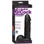 Doc Johnson Vac U Lock Codeblack Realist Cock, 6 Inch