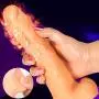 DDapen 8.27 Inch 7 Powerful Realistic Upgraded Th-Rusting Ro-tating Novelty Dilos Wand Toy 100% Waterproof&Ultra-Silent