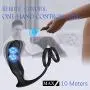 Anal Sex Toys Prostate Massager -Feelingirl Male Vibrators Penis Ring 9-Vibration Mode Wireless Remote Control Vibrator Rechargeable Waterproof P-spot Vibrating for Men and Couples.