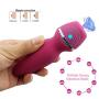 CharmingNight Role Playing Tongue V-Î-Brâtors Toy Stímulatiór Waterproof Powerful 30-Frequency Vibration Wand, Multi Speed ClíTórǐs Sǜcking Toy for Women Scene Props