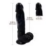 Heiyy 8.85 Inch Simulation Safe Big Materials Realistic Lifelike Massage G Anall Toys with Suction Cup DîD&lő Tools for Women Men (Color : Black) Heiyy 8.85 Inch Simulation Safe Big Materials Realistic Lifelike Massage G Anall Toys with Suction Cup DîD&lő Tools for Women Men (Color : Black)
