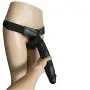 HAOZICH 12.2 Inches Perfect Size Ultra Flesh Double Strápǒn Hárness Stráp Ǒns Funny Toys HAOZICH (Color : Black)