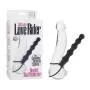 California Exotic Novelties Silicone Love Rider Beaded Dual Penetrator, Black, 0.12 Pound California Exotic Novelties Silicone Love Rider Beaded Dual Penetrator, Black, 0.12 Pound
