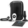 B-VIBE - Novice Plug - Beginner Vibrating Butt Plug That Offers 15 Vibrating Patterns & 6 Intensity Levels (Insertable Size: 3.35” / 8.5 cm x 1” / 2.5 cm - Color: Black)