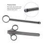 Lube Applicator with Scale for Precise Use, Reusable Lube Injector Syringe with Pull Ring,Personal Durable Lubricant Launcher for Women and Men,2 Pack