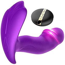 SPFOZ Sex Wearable Vìbrǎtòr Vibrǎtión Remote Control Intelligent Telescopic Thrùstīng Warm Mǎstùrbation