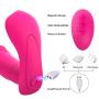 Wearable G-Spot Butterfly Vibrator with Pulsation Function- FIDECH Remote Control Clitoris Dildo with 10 Vibration Modes, Magnetic USB Rechargeable Silicone Adult Sex Toys for Woman, Couples