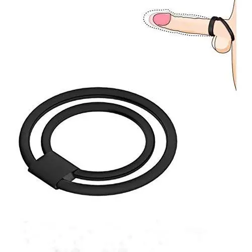 Dual Penis Ring, Premium Stretchy Longer Harder Stronger Erection Cock Ring Erection Enhancing Sex Toy for Man or Couples Play Dual Penis Ring, Premium Stretchy Longer Harder Stronger Erection Cock Ring Erection Enhancing Sex Toy for Man or Couples Play