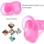 Lfcmf Ultra-Soft Realistic Toy with Suction Cup for Hands-Free Play,11.6 Inch (Color : Pink)