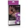 CalExotics Wireless Rockin’ Rabbit - Double Vibrating Bullet - Waterproof Pleasure Ring - Silicone Sex Toy For Couples - Clitoral Massager - Purple