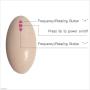 Vibrating Female Self Pleasure Toys Tool Medical Silicone Wand with Hands-Free Suction Cup for Beginner