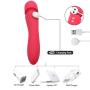 Portable Dual-Motor Powerful Massage Device - 10 Multi-Speed Cordless Handheld Massager - Great On Ease Up Back Legs Hand Pains and Facilitate Sports Recovery (My-Pink)