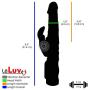 Purple Rabbit Vibrator Slim Bunny LeLuv Bundle with Multispeed Egg