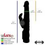 Purple Rabbit Vibrator Slim Bunny LeLuv Bundle with Multispeed Egg