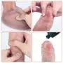 Hyper Realistic Ultra-soft silicone Dildo Lifelike Vein Superior Penis Dual Layer Liquid Silicone Bendable Penis with Suction Cup Adult Sex Massage Masturbation Toys for Women 8.8 inch (Natural Flesh)