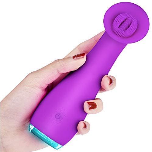 Stiflix Noiseless and Wireless Tongue Vibrant Toy Oral Tongue Simulator Multi Speed Cl-it Sucking Toy for Female