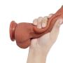 HYLHYL5-F Soft to The Touch, Waterproof Female Realistic Lifelike for Women Silicone with Strong Suction Cup Flesh Soft Silica Gel Material Length: (8.46inch)