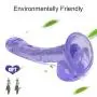 DJKFHIU 7.67inch Female Dîldɔs Women Self Pleasure Toys Massage for Women Men Couples DJKFHIU (Color : Purple)