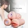 LlloveSnge TPE Material 100% Personal Massager for Body Blow Job Super-Soft Gril Vágǐnal Real Pussy Soft Silicone Male Adūlt Toys Sexxc