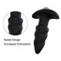 RITER Soft Silicone Vibrantor Vibranting Amal Plug Massager Six Toys for Men Women -Waterproof