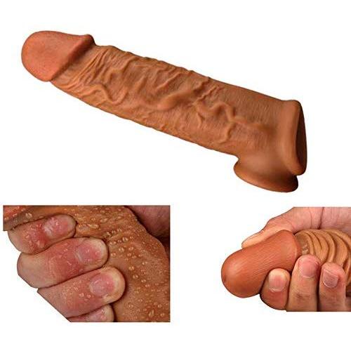 Membrum Penis Case Cover Dick Overstriking Erection Ipsism Sexual Intrest Stick Wand Fun Rod Sleeve Body Safe for Couple