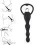C-Lítoris V-Íbrátor Toys Anales Trainer Massage Toy， Vib Anales Beads Silicone Trainer Fun Toys for Beginners and Advanced Users Black By Dwoon