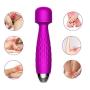 Wand Massage Vibrator G Spot Clitoris Stimulation Luvsex Waterproof Dildo Clit Stimulator 10 Vibration Modes Quiet Motor Women Powerful Vibration Modes Intense Orgasms Rechargeable Easy Clean