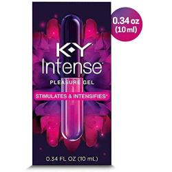 K-Y Intense Pleasure Gel Lubricant, 0.34 oz. (Pack of 3)