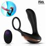 Cordless Wand Massager Silicone 9 Powerful Speed Vibration Heating Wireless Electric Men Prime Massager