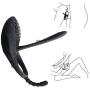 SANNUY Funny Toys Waterproof Rechargeable Rings Vibrat-ing Relaxation Traning Kit Relax Massage Wand