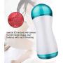 SHEEOPPS 2 in 1 Males Aír-cräft Cup Electric Automatic Personal Self Pleasure Massager for Men Strong Sucking Male Massaging Device Waterproof Vibration Modes & Heating Function for Couple Mens T