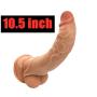 Amazing Performance Extender Enlargement, 10.5 Inch Skin Extra Large 5" for Male