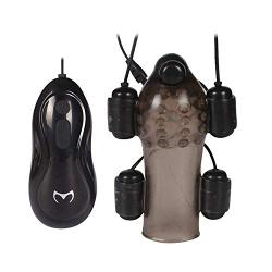 Male Masturbator Vibrators P-énis Head Exercise Stimulate Climatic S-ex Toys for Men Stamina Trainer T-Shirt,5 Vibrators