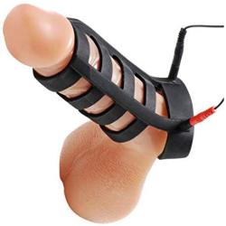 Zeus Electrosex Power Cage Silicone E-Stim Cock and Ball Extender