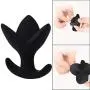 Men Women Silicone Flower Dilator PluOpeninAnus Expander SixToyss