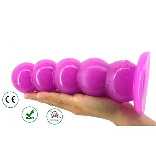 RestingFun Joy Wand Toy Silicone Plug Weighted Amal Trainer Role Play Sets Enhance Comfortable and Easy to Clean Powerful (Color : Purple)
